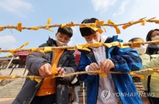 계묘년 새해 소원지 달기