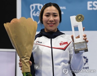 펜싱 여자 에페 강영미, 바르셀로나 월드컵 개인전 준우승