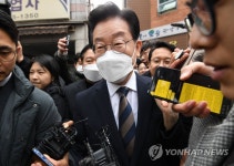 경로당 난방비 지원 점검 마친 이재명 대표