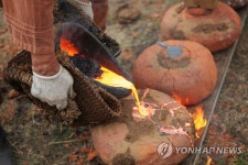 제주 덕수리 불미공예 시연