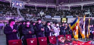 3년 만에 열린 대학의 대면 입학식