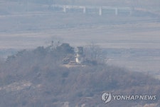 적막한 북측 초소
