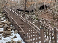 멀쩡한 등산로 옆에 또 길 개설…영동 민주지산 둘레길 논란