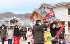 북한 각지 농장마을들에서 새집들이