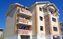 북한 각지에 농촌주택 건설