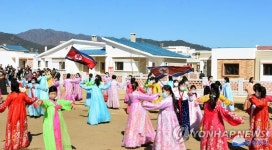 북한 각지에 농촌주택 건설