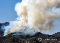 경북 김천 산불 1단계 발령…헬기 14대 진화 중(종합)