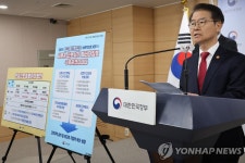 근로시간 제도 개편방안 발표하는 이정식 장관