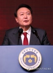 축사하는 윤석열 대통령