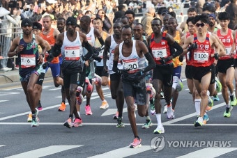 6·25 참전국 선수들,정전 70주년 기념 맞아 마라톤 참석