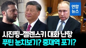 젤렌스키 대통령, 푸틴 대통령과의 직접 대화 의사 표명