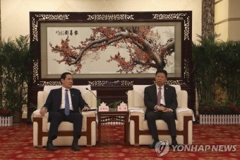 中장관급 관리, 마잉주 前총통 만나 