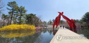 봄 정취 뽐내는 원주 뮤지엄산
