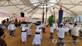 무형문화재 공개행사…속초 도문농요