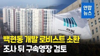[영상] 검찰, '백현동 개발 로비스트' 김인섭 소환…영장 검토