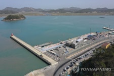 진도항으로 변모하는 팽목항