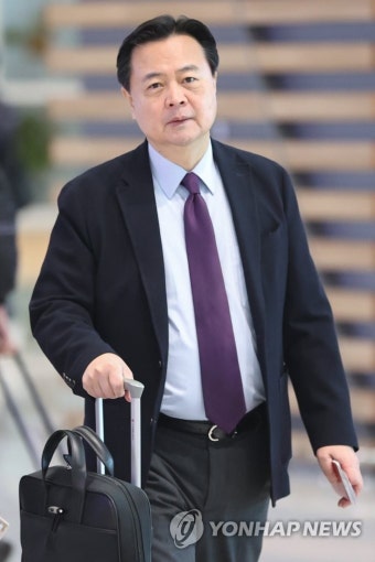 조현동 주미대사 미국 출국