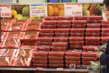 대형마트, 방울토마토 대량 매입