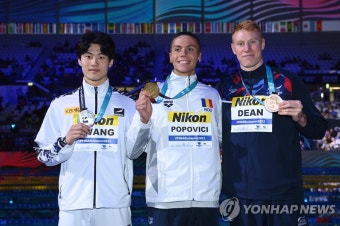 우상혁·황선우, 제주에서 첫 만남…