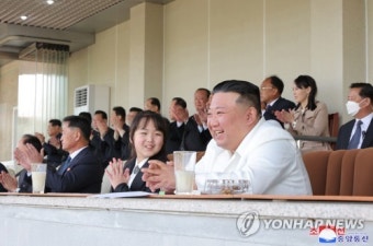 N. Korean leader watches sports games on occasion of his late grandfather's birthday