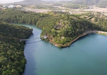 포항 천마저수지에 출렁다리 포함 수변 산책로 조성