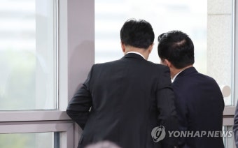 대화 나누는 한동훈 원희룡 장관