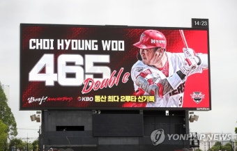 KIA 최형우, 이승엽 감독의 KBO리그 통산 최다 2루타 기록 경신