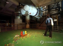 폐소각장 시설과 어우러진 부천아트벙커B39 전시실