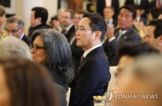 미 국무장관 주최 국빈오찬 참석한 이재용 삼성전자 회장