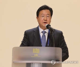 축사하는 정진우 대검 과학수사부장