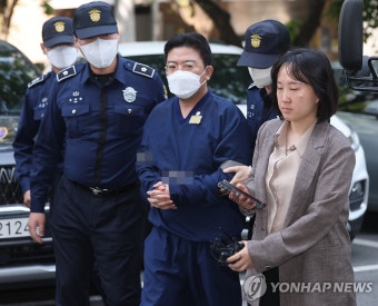 SG 사태 주가 조작 의혹' 라덕연 대표 구속 전 피의자 심문 출석