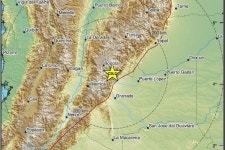 콜롬비아 중부 산악지대서 규모 4.8 지진