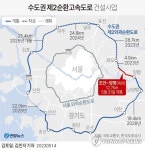 수도권 제2순환로 남양주∼양평 12.7㎞ 31일 오후 5시 개통