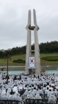 빗속에서 열린 5·18 43주년 기념식