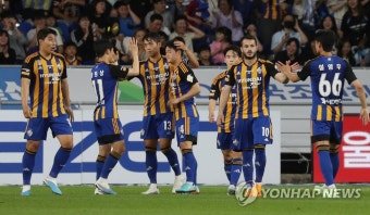 주민규 멀티골 앞세운 선두 울산, 대전과 3-3 '진땀 무승부'(종합2보)