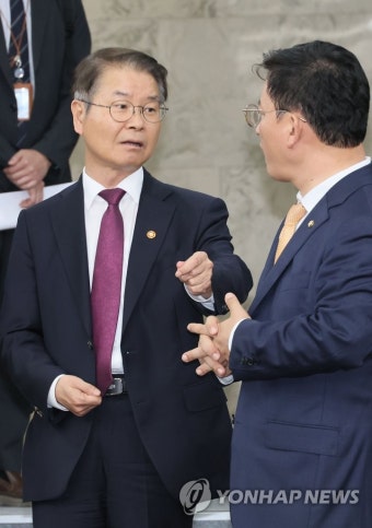 국민의힘 노동개혁특위 참석하는 이정식 장관