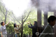 광주 북구, 근린공원 쿨링포그 점검