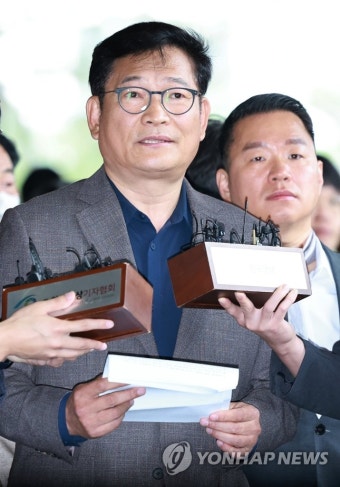 2차 자진 출석 불발, 입장 밝히는 송영길 전 대표