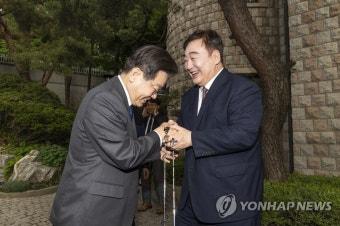 이재명 대표와 싱하이밍 중국대사