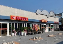 예산시장처럼 예산 삽교시장 곱창거리 막바지 개장 준비