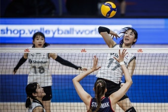 한국 여자배구, 크로아티아에 0-3 패배…VNL 7연패