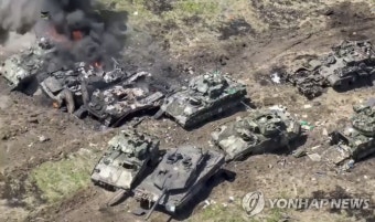 부서진 서방 탱크 속출…우크라 대반격에 군사 지원 '한도' 고심