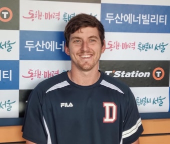두산 새 외인 브랜든, 업그레이드해서 돌아왔다…
