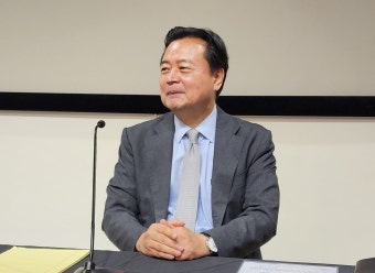 간담회 하는 조현동 주미대사