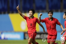 U-17 아시안컵 준결승서 득점한 백인우