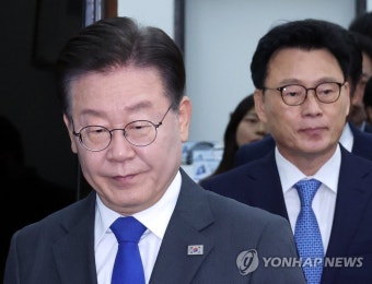 이재명 대표와 박광온 원내대표