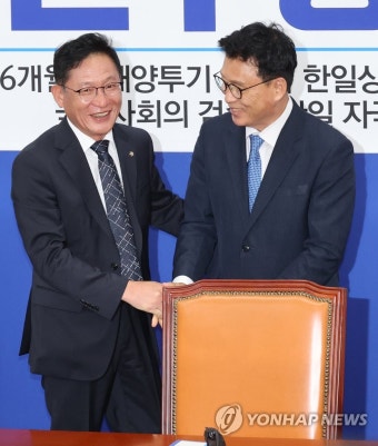 민주당과 정의당 원내대표