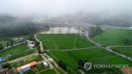 이곳이 대안 노선의 종점 양평군 강상면 병산리