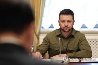 발언하는 젤렌스키 우크라이나 대통령