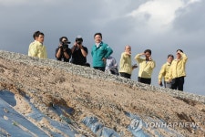 오송 지하차도 배수 작업 살펴보는 원희룡 장관